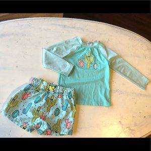 Car & Jack 18m boys swim suit set